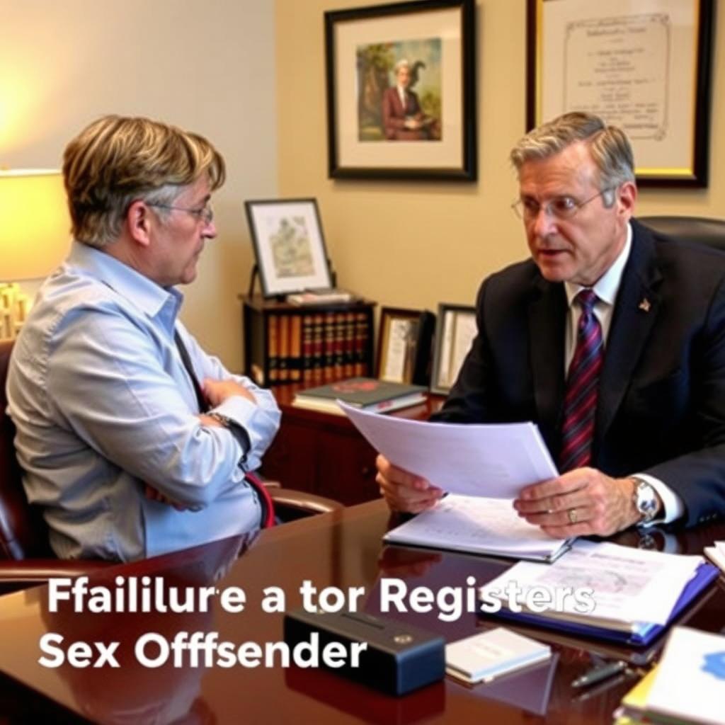 Failure to Register Sex Offender Lawyer Montgomery County