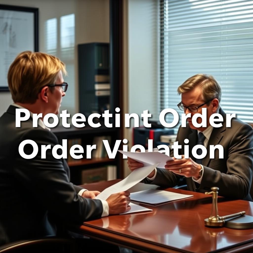 Protective Order Violation Lawyer Harford County